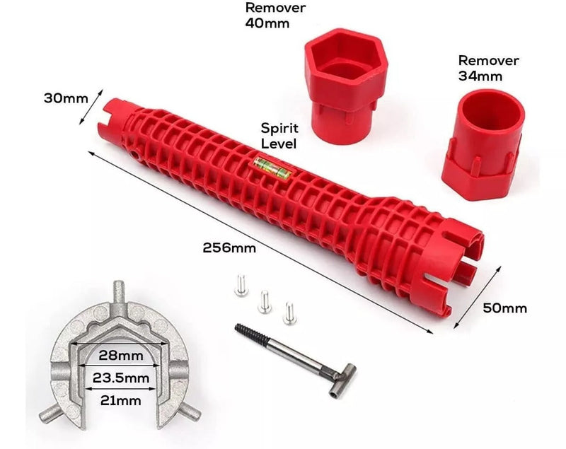 LLAVE DE PLOMERÍA DE USO MULTIPLE 🔧🚿