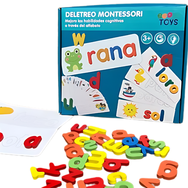 Juego Deletreo Montessori