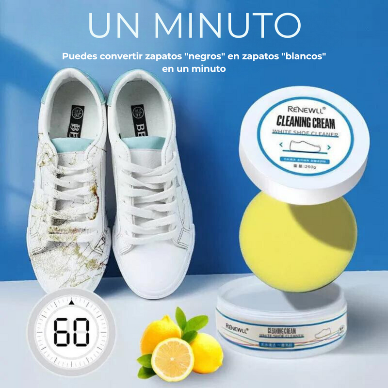 Crema Limpiadora Blanca de Zapatillas - PACK 2