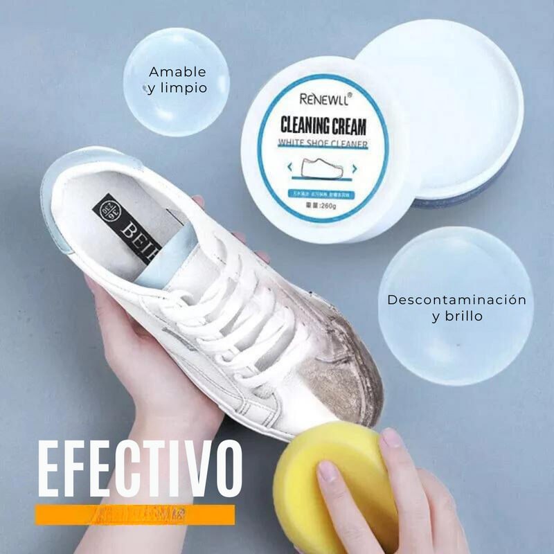 Crema Limpiadora Blanca de Zapatillas - PACK 2