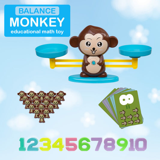 Monkey Math - Balanza Didáctica Montessori