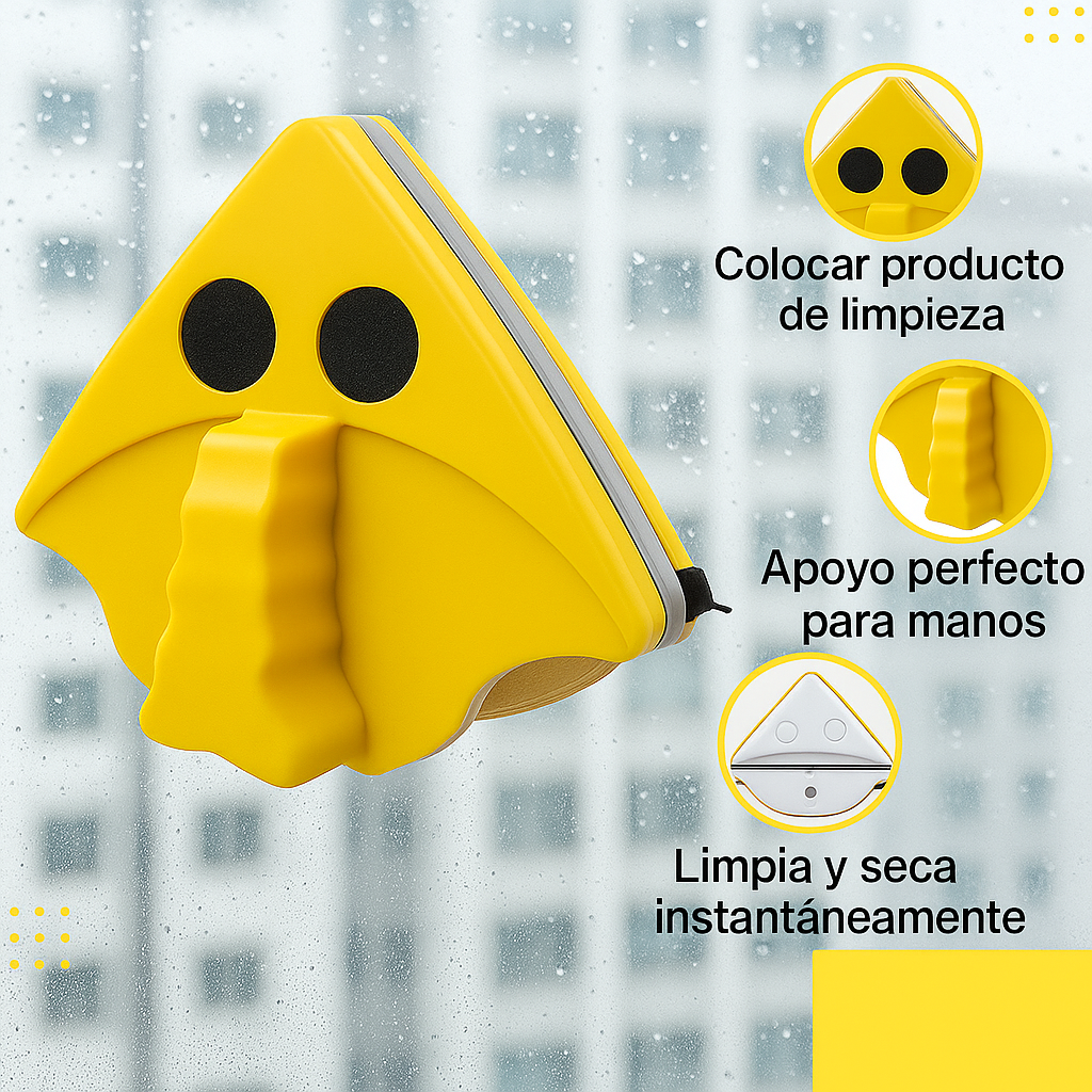 Limpiador de Ventanas Magnético