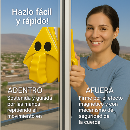 Limpiador de Ventanas Magnético