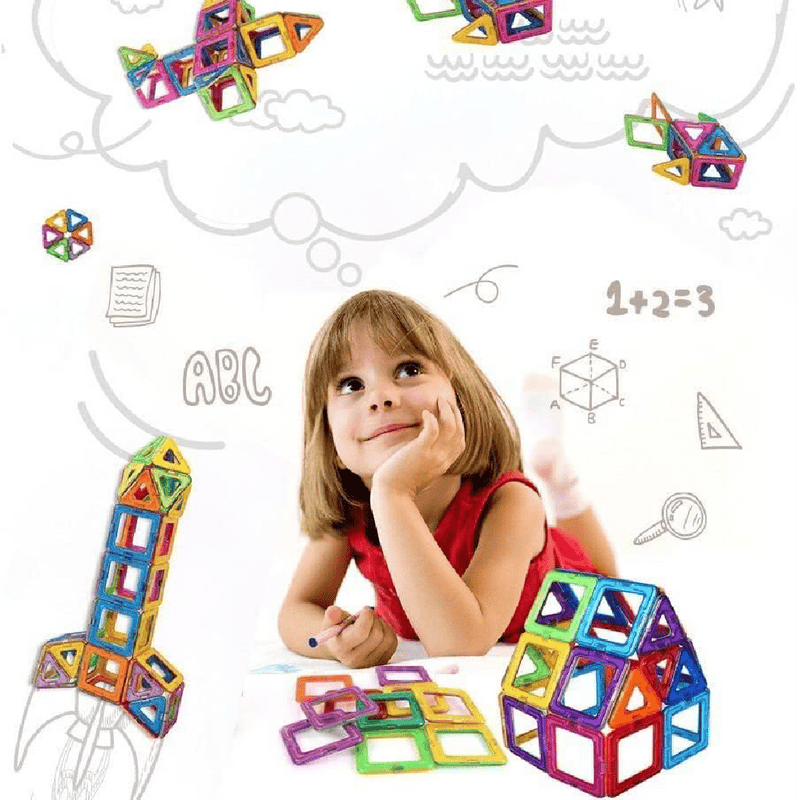 CONSTRUCTOR DE BLOQUES MAGNÉTICOS 38 PIEZAS - MONTESSORI®