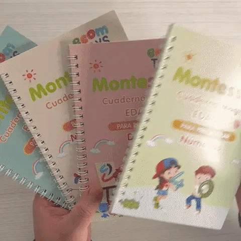 PACK 4 Cuadernos Mágicos Reutilizables