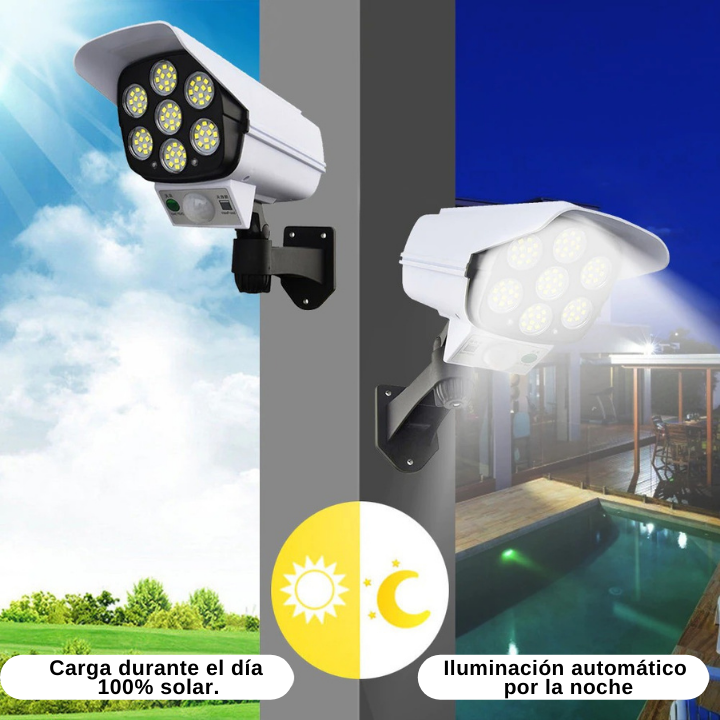 Foco Solar Led Alta Luminosidad