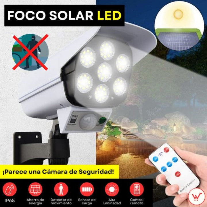 Foco Solar Led Alta Luminosidad