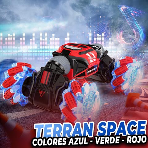 Auto Acrobático 4x4 Con Sensor De Gravedad - Terran Space 360°